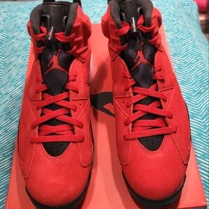 New in Box Men's Size 12 Air Jordan 6 Retro 'Toro Bravo' Shoes.